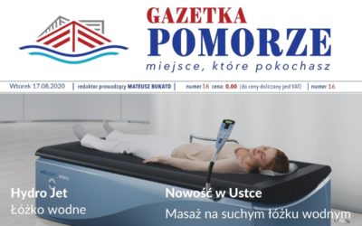 „Gazeta Pomorze” – Numer  16 – Suchy masaż wodny