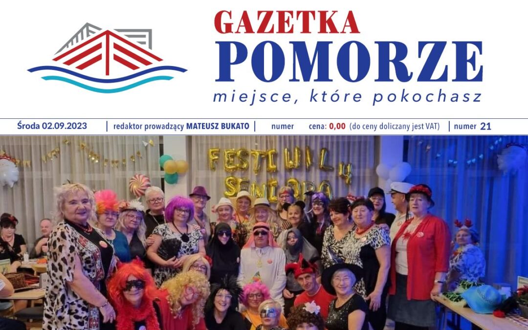 „Gazeta Pomorze” – Numer  21 – Ogólnopolski Festiwal Seniora