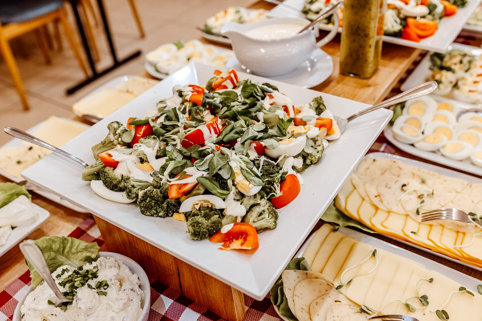 kolacja w formie bufetu